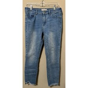 Pacsun Womens Jeans 29 Ankle Jegging Skinny Distressed Light Wash With Pockets